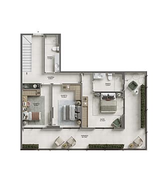 planta baixa cobertura