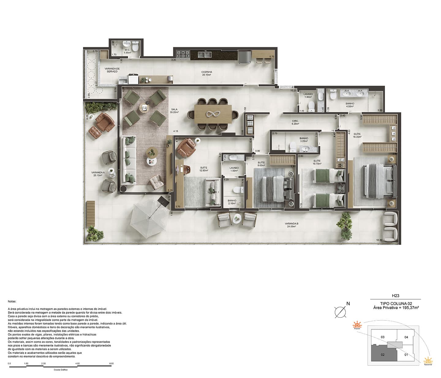 apartamento tipo