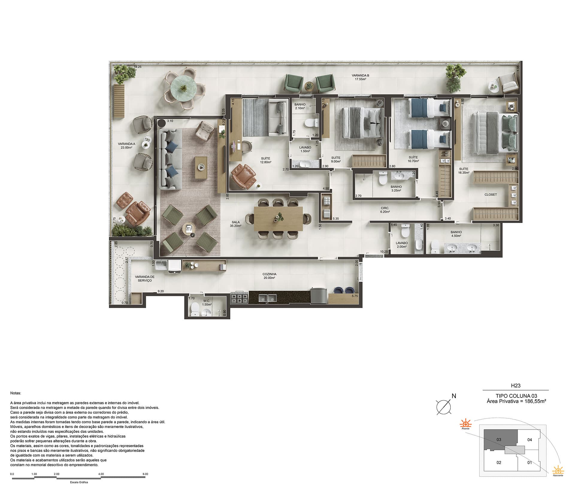 apartamento tipo