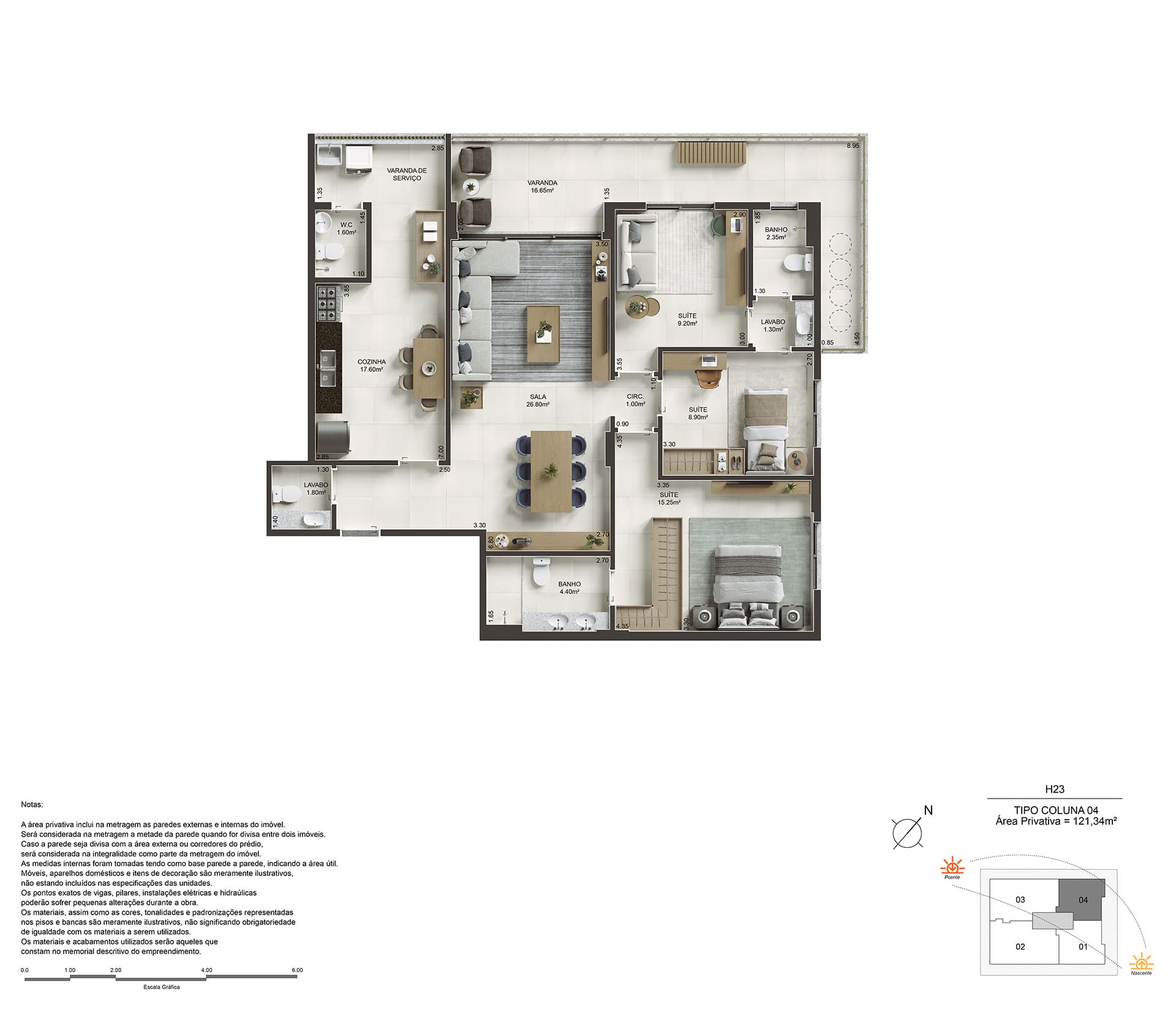 apartamento tipo