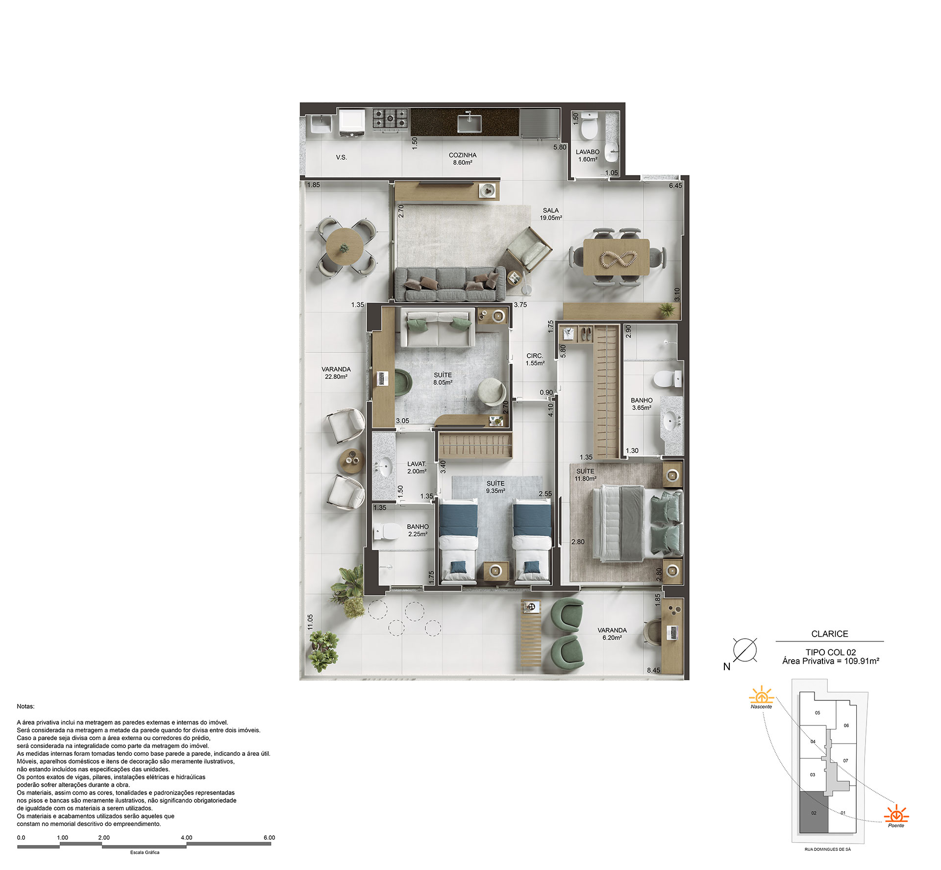 APTO TIPO — COLUNA 02